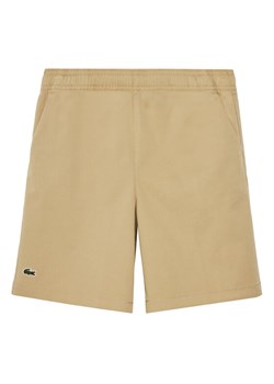Lacoste Szorty sportowe FJ5242 Beżowy Regular Fit ze sklepu MODIVO w kategorii Spodenki chłopięce - zdjęcie 181046172