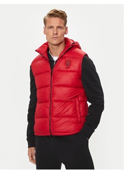 KARL LAGERFELD Kamizelka Vest 505091 543590 Czerwony Regular Fit ze sklepu MODIVO w kategorii Kamizelki męskie - zdjęcie 181046200