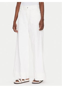 BOSS Jeansy Talashea 50537020 Écru Wide Leg ze sklepu MODIVO w kategorii Jeansy damskie - zdjęcie 181046261