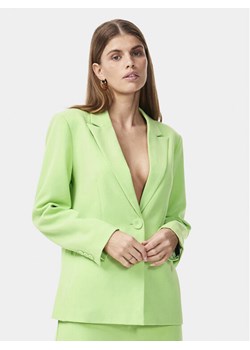 YAS Marynarka Likka 26030741 Zielony Regular Fit ze sklepu MODIVO w kategorii Marynarki damskie - zdjęcie 181046282