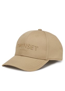 TWINSET Czapka z daszkiem 251TA4280 Beżowy ze sklepu MODIVO w kategorii Czapki z daszkiem damskie - zdjęcie 181046292