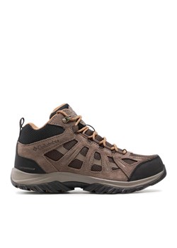 Columbia Trekkingi Redmond III Mid Waterproof BM0168 Brązowy ze sklepu MODIVO w kategorii Buty trekkingowe męskie - zdjęcie 181046303
