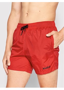Hugo Szorty kąpielowe Haiti 50469312 Czerwony Regular Fit ze sklepu MODIVO w kategorii Kąpielówki - zdjęcie 181046330