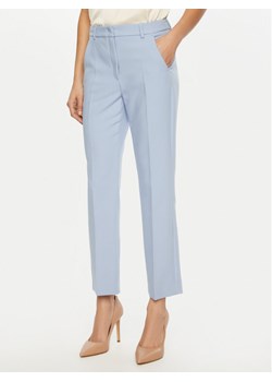 Weekend Max Mara Chinosy Rana 2515131031 Błękitny Slim Fit ze sklepu MODIVO w kategorii Spodnie damskie - zdjęcie 181046462