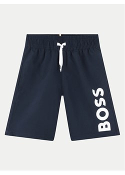 Boss Szorty kąpielowe J50662 D Granatowy Regular Fit ze sklepu MODIVO w kategorii Kąpielówki chłopięce - zdjęcie 181046652
