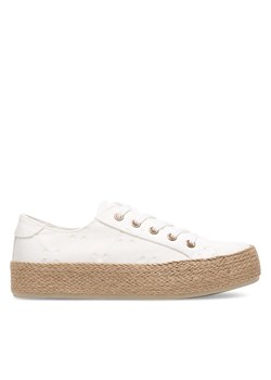 JENNY Trampki EMMA WSK1576-05 Biały ze sklepu MODIVO w kategorii Espadryle damskie - zdjęcie 181046762
