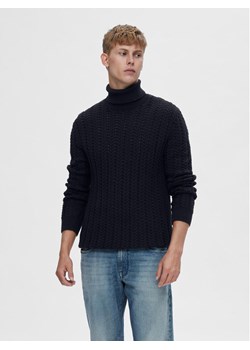 Selected Homme Golf 16090707 Granatowy Regular Fit ze sklepu MODIVO w kategorii Swetry męskie - zdjęcie 181046780