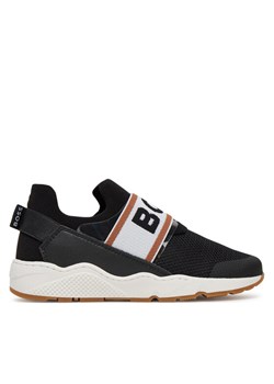 BOSS Sneakersy J51645 M Czarny ze sklepu MODIVO w kategorii Buty sportowe dziecięce - zdjęcie 181046801