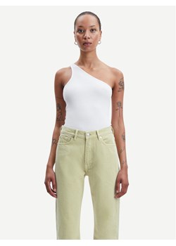 Samsøe Samsøe Bluzka Sophie F23100114 Biały Slim Fit ze sklepu MODIVO w kategorii Bluzki damskie - zdjęcie 181046814