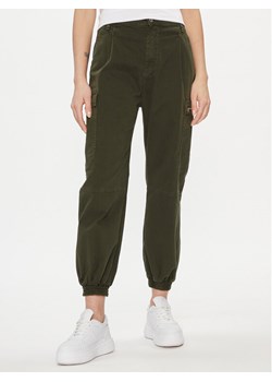 Please Joggery P2THCV9N2O Zielony Baggy Fit ze sklepu MODIVO w kategorii Spodnie damskie - zdjęcie 181046822