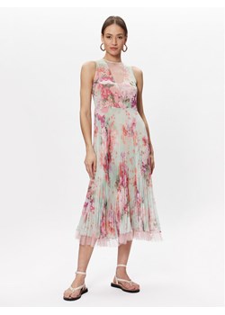 TWINSET Sukienka letnia 231TP2730 Kolorowy Regular Fit - id: 0000302281084 - marki Twinset - 181046832 TWINSET Sukienka letnia 231TP2730 Kolorowy Regular Fit ze sklepu MODIVO w kategorii Sukienki - zdjęcie 181046832