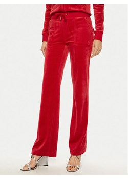 Juicy Couture Spodnie dresowe Del Ray JCAP180 Czerwony Regular Fit ze sklepu MODIVO w kategorii Spodnie damskie - zdjęcie 181046840