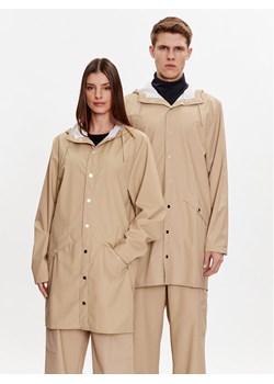 Rains Kurtka przeciwdeszczowa 12020 Beżowy Regular Fit ze sklepu MODIVO w kategorii Kurtki damskie - zdjęcie 181046841