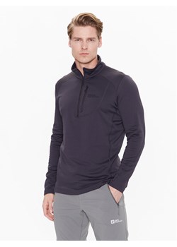 Jack Wolfskin Bluza techniczna Kolbenberg 1710531 Szary Regular Fit ze sklepu MODIVO w kategorii Bluzy męskie - zdjęcie 181046861