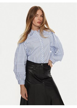 Munthe Koszula Trudie 243102824334 Niebieski Relaxed Fit ze sklepu MODIVO w kategorii Koszule damskie - zdjęcie 181046993