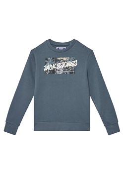 Jack&Jones Junior Bluza Hawaii 12269863 Niebieski Regular Fit ze sklepu MODIVO w kategorii Bluzy chłopięce - zdjęcie 181047000