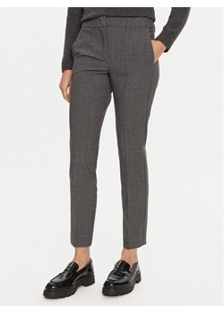 Marella Spodnie materiałowe Gerona 2423136052 Szary Straight Fit ze sklepu MODIVO w kategorii Spodnie damskie - zdjęcie 181047122