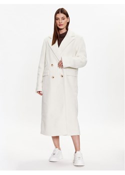 Gina Tricot Płaszcz przejściowy Marie 19200 Écru Regular Fit ze sklepu MODIVO w kategorii Płaszcze damskie - zdjęcie 181047190