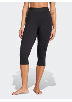 adidas Spodnie capri Xperior Merino 260 HZ8537 Czarny Tight Fit ze sklepu MODIVO w kategorii Bielizna termoaktywna damska - zdjęcie 181047391