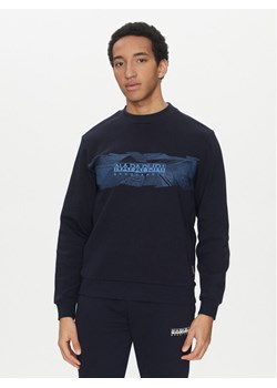 Napapijri Bluza B-Vanni NP0A4IC8 Granatowy Regular Fit ze sklepu MODIVO w kategorii Bluzy męskie - zdjęcie 181047503