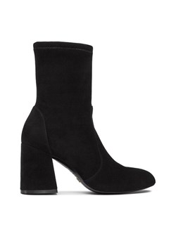 Stuart Weitzman Botki Flareblock 85 Str Bt SF414 Czarny ze sklepu MODIVO w kategorii Botki - zdjęcie 181047632