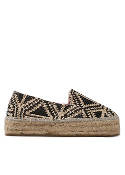 Manebi Espadryle Raffia Pattern Double Sole Espadriles G 5.2 D0 Beżowy ze sklepu MODIVO w kategorii Espadryle damskie - zdjęcie 181047670