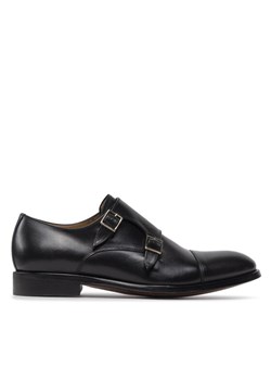 Lord Premium Półbuty Double Monks 5502 Czarny ze sklepu MODIVO w kategorii Buty eleganckie męskie - zdjęcie 181047984