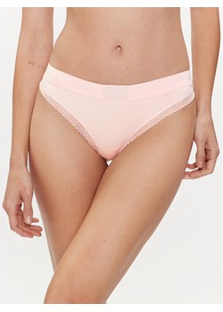 Tommy Hilfiger Stringi UW0UW04814 Różowy ze sklepu MODIVO w kategorii Majtki damskie - zdjęcie 181048010