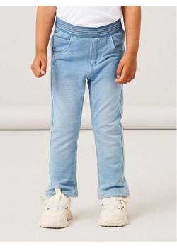 NAME IT Jeansy 13204428 Niebieski Slim Fit ze sklepu MODIVO w kategorii Spodnie i półśpiochy - zdjęcie 181048070