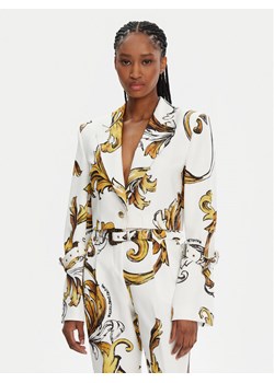 Versace Jeans Couture Marynarka 78HAQ704 Biały Slim Fit ze sklepu MODIVO w kategorii Marynarki damskie - zdjęcie 181048133