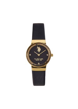 U.S. Polo Assn. Zegarek Angelique USP8257BK Czarny ze sklepu MODIVO w kategorii Zegarki - zdjęcie 181048191