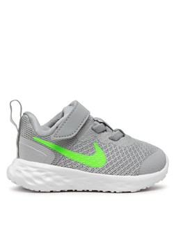 Nike Sneakersy Revolution 6 Nn (Tdv) DD1094 009 Szary ze sklepu MODIVO w kategorii Buciki niemowlęce - zdjęcie 181048203