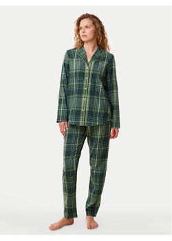 Triumph Piżama Boyfriend PW X Checks 10216554 Zielony Relaxed Fit ze sklepu MODIVO w kategorii Piżamy damskie - zdjęcie 181048290