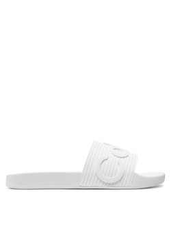 Calvin Klein Klapki Pool Slide HM0HM01519 Biały ze sklepu MODIVO w kategorii Klapki męskie - zdjęcie 181048362