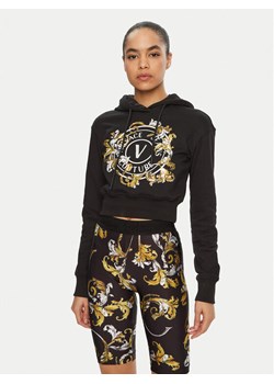 Versace Jeans Couture Bluza 78HAIC01 Czarny Regular Fit ze sklepu MODIVO w kategorii Bluzy damskie - zdjęcie 181048374
