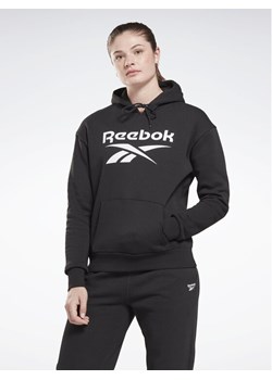 Reebok Bluza Identity Big Logo H54748 Czarny Loose Fit ze sklepu MODIVO w kategorii Bluzy damskie - zdjęcie 181048393