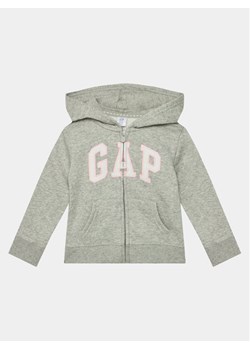 Gap Bluza 259444-02 Szary Regular Fit ze sklepu MODIVO w kategorii Bluzy dziewczęce - zdjęcie 181048410