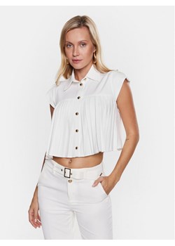 Liu Jo Koszula WA3205 T3324 Écru Relaxed Fit - id: 0000302442249 - marki Liu Jo - 181048461 Liu Jo Koszula WA3205 T3324 Écru Relaxed Fit ze sklepu MODIVO w kategorii Koszule damskie - zdjęcie 181048461