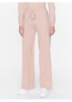 Liu Jo Sport Spodnie dresowe TA3049 MS005 Beżowy Loose Fit ze sklepu MODIVO w kategorii Spodnie damskie - zdjęcie 181048490