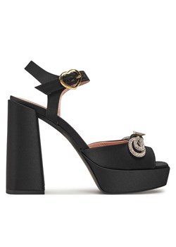 LOVE MOSCHINO Sandały JA1606CG1IJO0000 Czarny ze sklepu MODIVO w kategorii Sandały damskie - zdjęcie 181048491