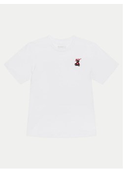 Guess T-Shirt L5RI33 I3Z14 Biały Oversize ze sklepu MODIVO w kategorii Bluzki dziewczęce - zdjęcie 181048541