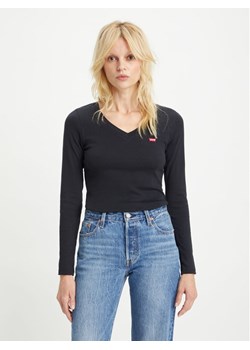 Levi's® T-Shirt Baby Tee A48910000 Czarny Slim Fit ze sklepu MODIVO w kategorii Bluzki damskie - zdjęcie 181048562