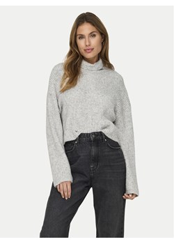ONLY Golf Melanie 15321177 Szary Regular Fit ze sklepu MODIVO w kategorii Swetry damskie - zdjęcie 181048614