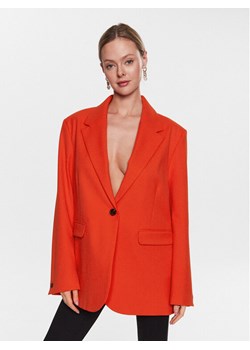 Samsøe Samsøe Marynarka Haven F21100157 Pomarańczowy Relaxed Fit ze sklepu MODIVO w kategorii Marynarki damskie - zdjęcie 181048644