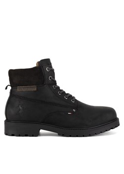 U.S. Polo Assn. Trapery YUMI002M/DL1 Czarny ze sklepu MODIVO w kategorii Buty zimowe męskie - zdjęcie 181048754