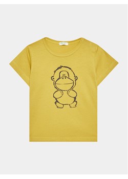 United Colors Of Benetton T-Shirt 3I1XA1030 Żółty Regular Fit ze sklepu MODIVO w kategorii Koszulki niemowlęce - zdjęcie 181048780