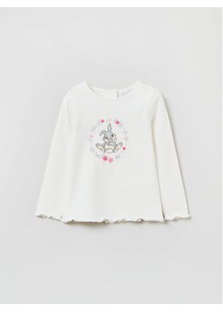 OVS Bluzka Bambi 1625516 Biały Regular Fit ze sklepu MODIVO w kategorii Bluzki dziewczęce - zdjęcie 181048781