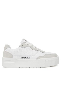 Just Cavalli Sneakersy 78RA3ST3 ZPB00 Biały ze sklepu MODIVO w kategorii Buty sportowe damskie - zdjęcie 181048783