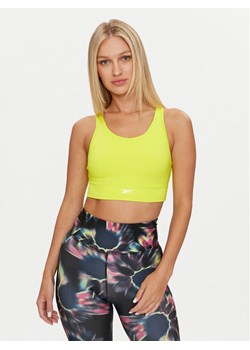 Reebok Top Train High Support 100076272 Zielony Slim Fit ze sklepu MODIVO w kategorii Bluzki damskie - zdjęcie 181048914
