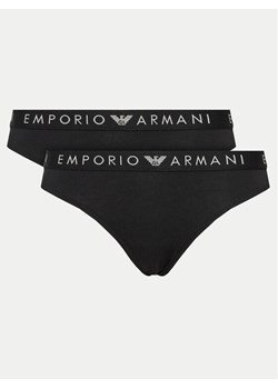 Emporio Armani Underwear Komplet 2 par fig brazylijskich 163337 4F227 00020 Czarny ze sklepu MODIVO w kategorii Majtki damskie - zdjęcie 181048980